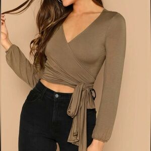 Brown long sleeve
